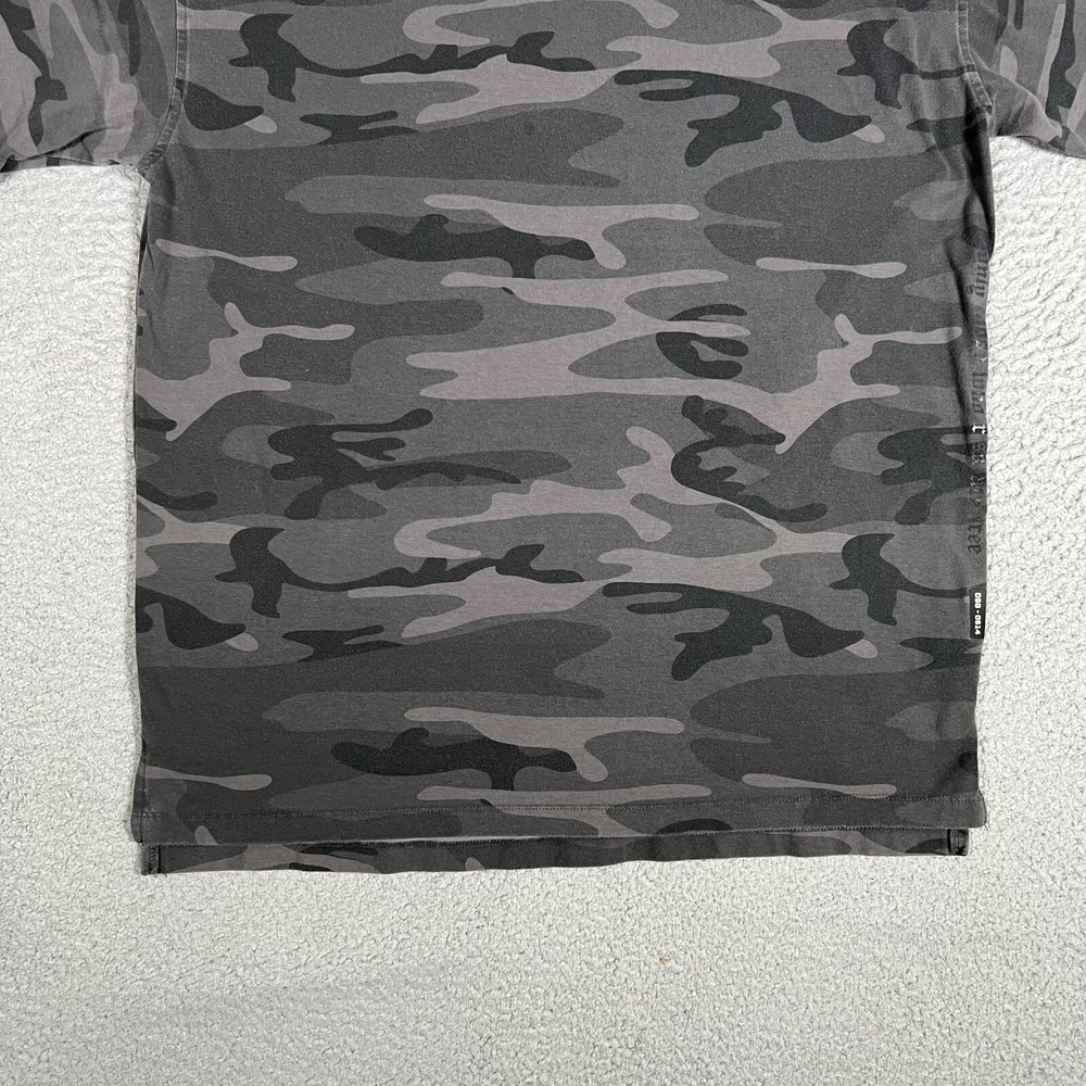 ASRV Shirt Mens Medium Black Camo DSG-0514 Athletic Gym Workout Casual Preppy‎ - Picture 3 of 12